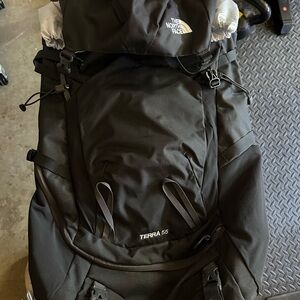 The North Face Black Terra 55 Men's Backpack